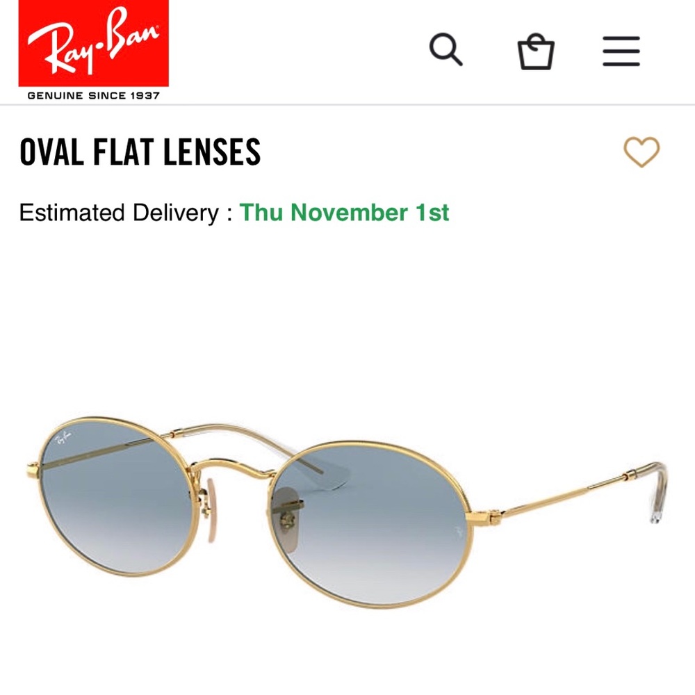 Ray-Ban Oval Lenses